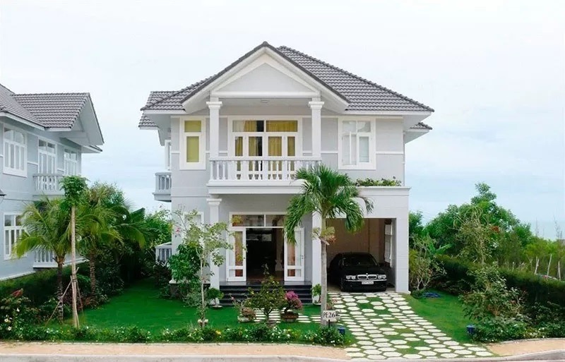 Mẫu nhà 100m2 thiết kế tươi trẻ gần gũi thiên nhiên dưới 1 tỷ