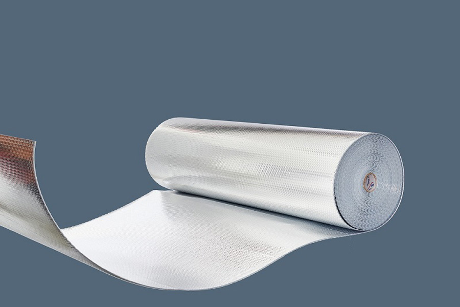 Bông thuỷ tinh cách nhiệt mềm mại giúp chống nóng cho khu vực mặt tiền phía tây hiệu quả