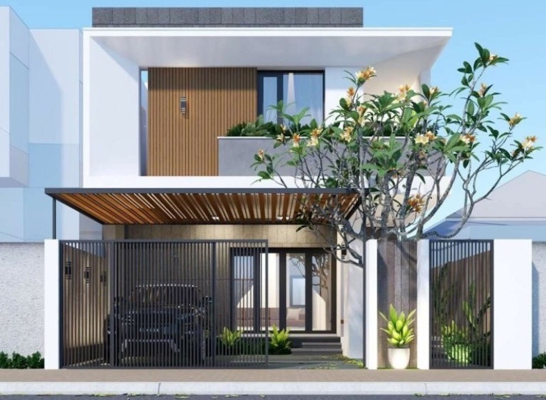 Mặt tiền nhà ngang 10m cần chú ý bố trí hợp lý tránh để nhiều không gian trống đơn điệu