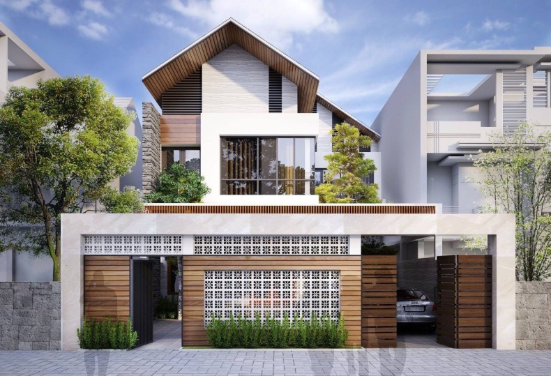 Nhà ống mặt tiền 10m sâu 8m