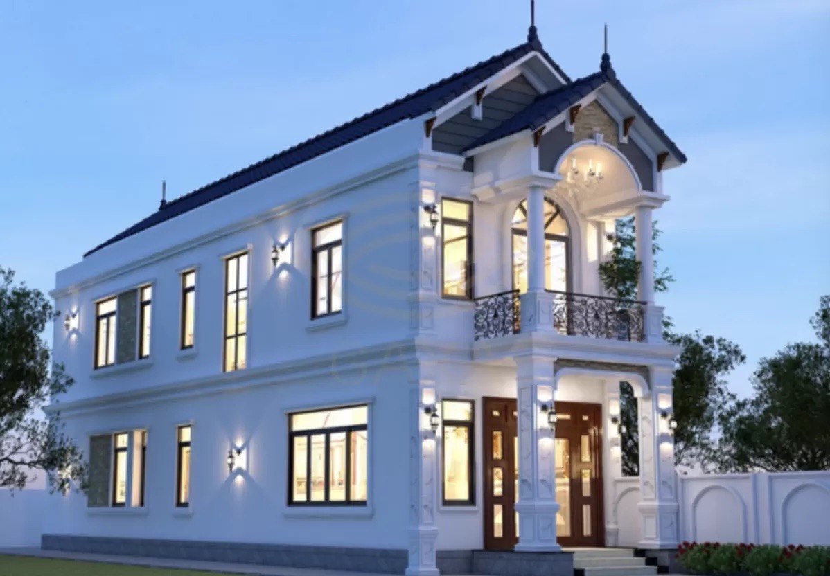  Mặt bằng công năng 4 phòng ngủ được bố trí ăn vào chiều sâu, cung cấp view đẹp đồng nhất