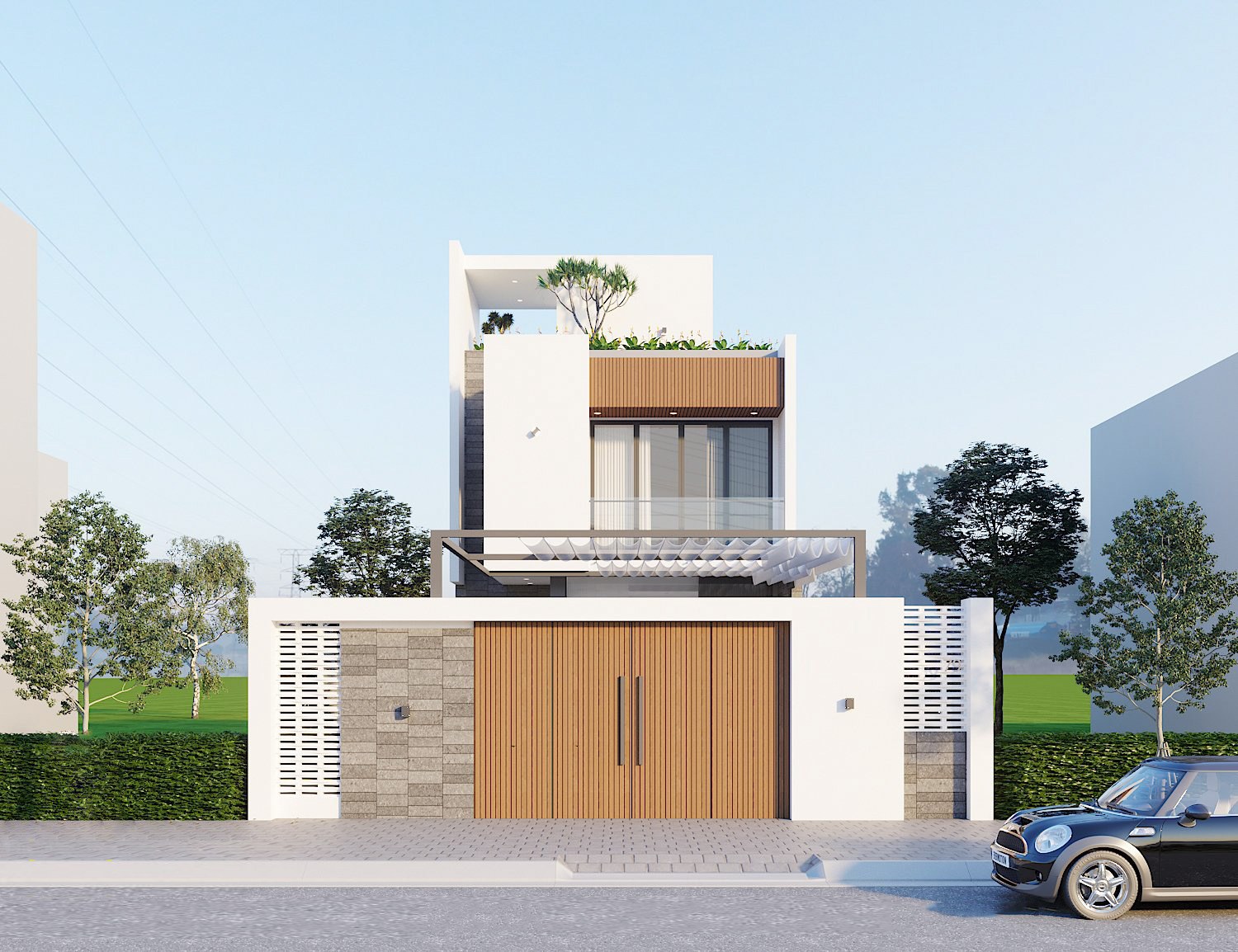 Diện tích nhà ngang 10m phù hợp cho gia đình đông thành viên cùng sinh sống