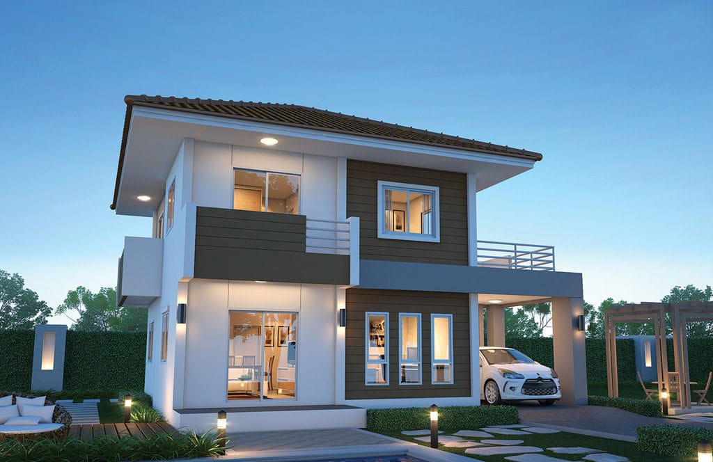 Nhà 10m mặt tiền phù hợp với nhiều kiểu kiến trúc, phục vụ nhiều mục đích sử dụng