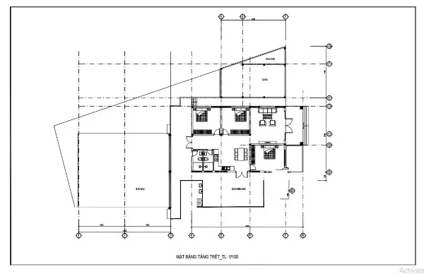  Mẫu thiết kế nhà 1 tầng diện tích 120m2 đơn giản