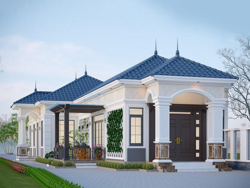 Lưu ý khi thiết kế mẫu nhà 1 tầng chữ L 100m2