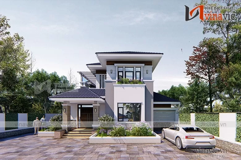 Căn nhà 2 tầng 100m2 mái thái dưới 2 tỷ nổi bật ở Sầm Sơn