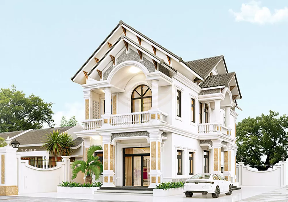 Nhà mái thái phong cách tân cổ điển
