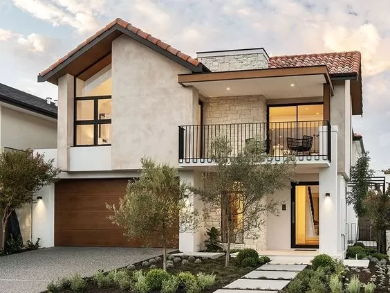 Thiết kế biệt thự 80m2 kiểu đồng quê Pháp