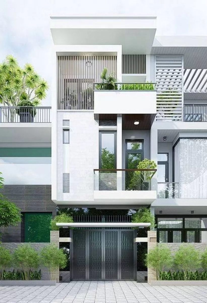 Lựa chọn kiến trúc phù hợp cho nhà đẹp 7x20m