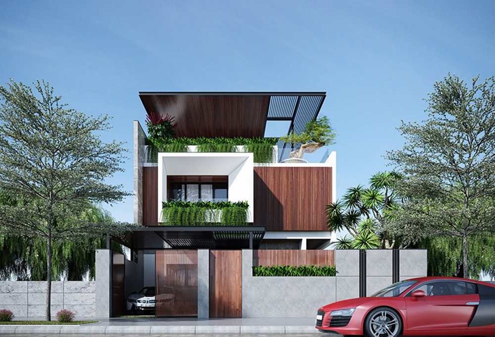 Top mẫu mẫu thiết kế nhà đẹp 7x20m được lựa chọn xây dựng nhất