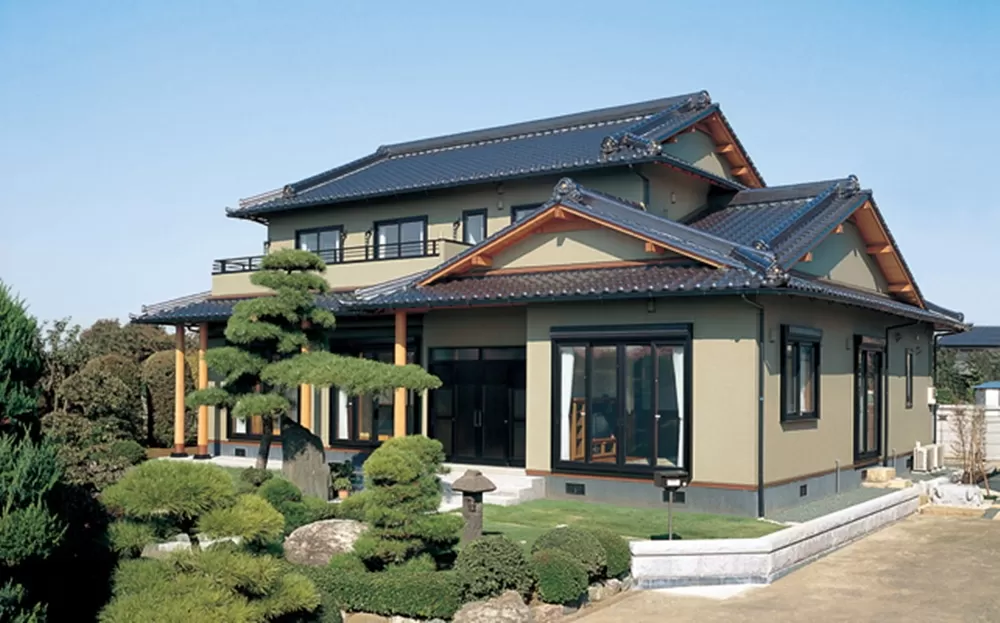Thiết kế biệt thự kiểu Nhật nổi bật với không gian trong lành và yên tĩnh