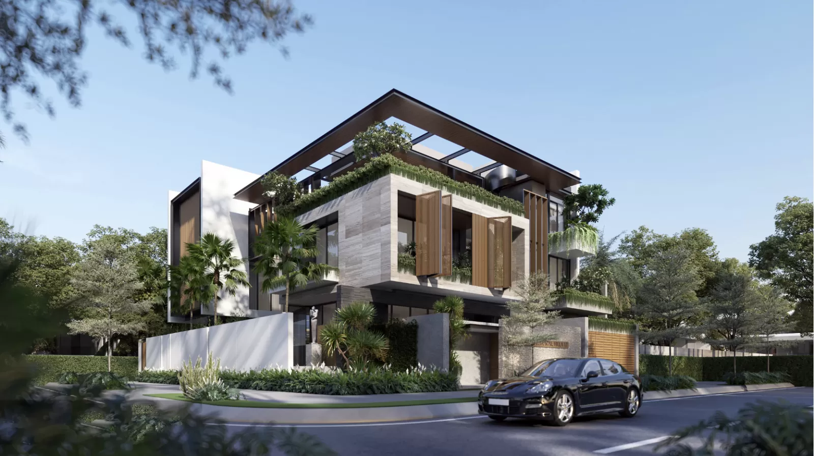 Lối thiết kế nhà đẹp có sự nhất quán về đường nét và màu sắc