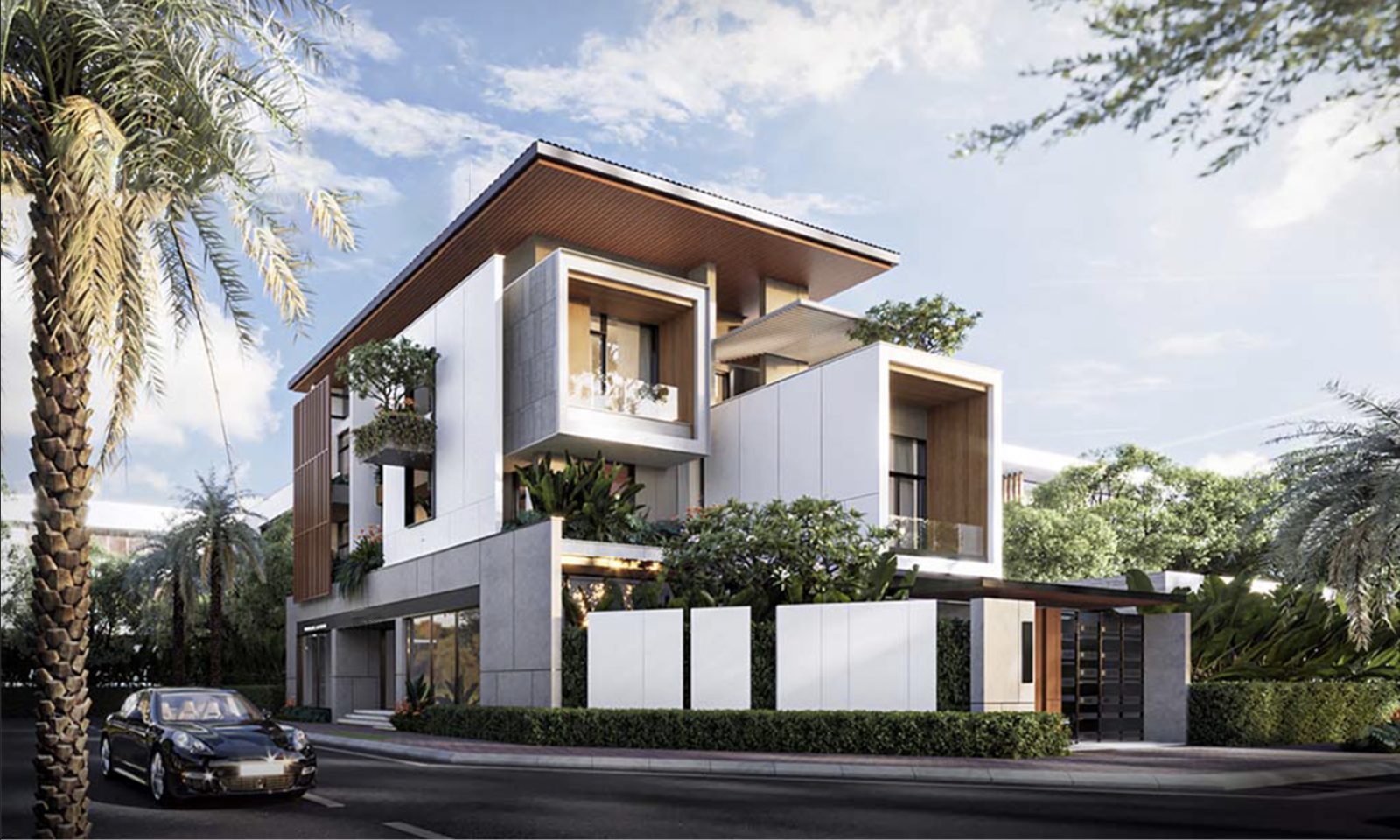 Biệt thự nhà vườn 2 mặt tiền 2 lầu 1 trệt có sân thượng 