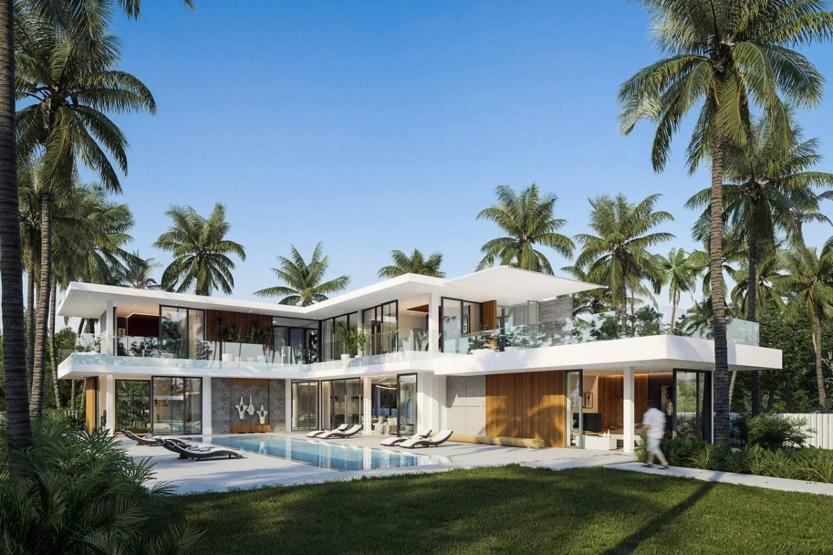 Phong cách biệt thự minimalism không quá chú trọng đa dạng hoá màu sắc hay hình khối có nét đẹp riêng biệt không thể lẫn