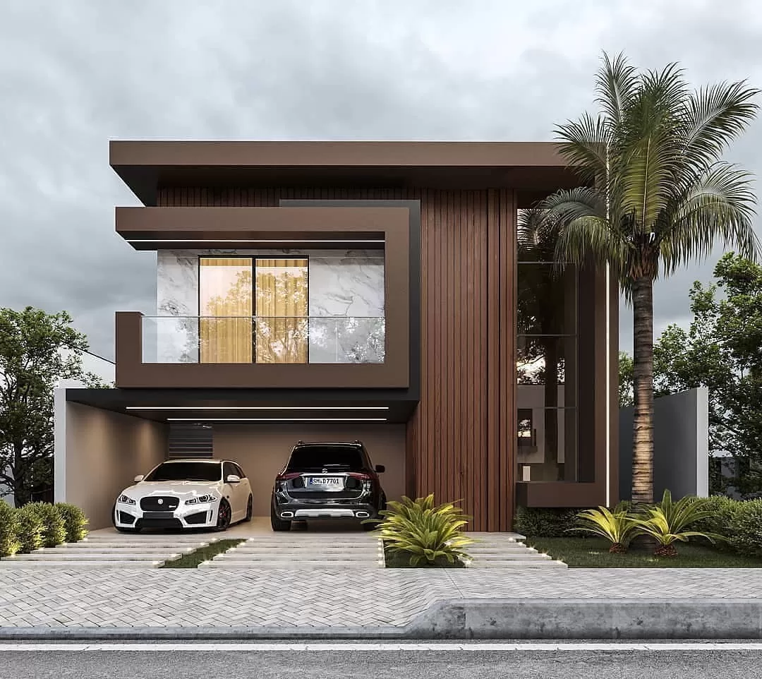Biệt thự 1 tầng hiện đại có gara