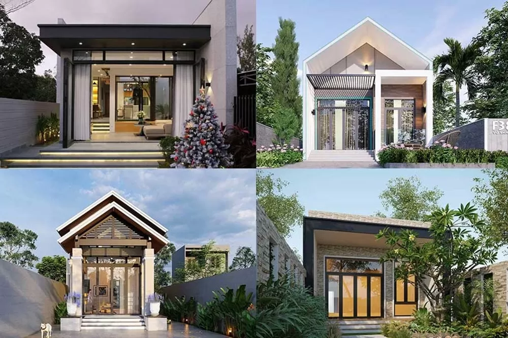 Mẫu nhà đẹp 7x12m 1 tầng ấn tượng