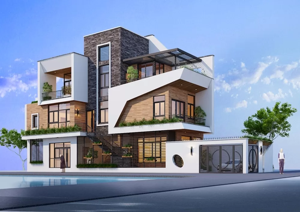 Nhà biệt thự hiện đại