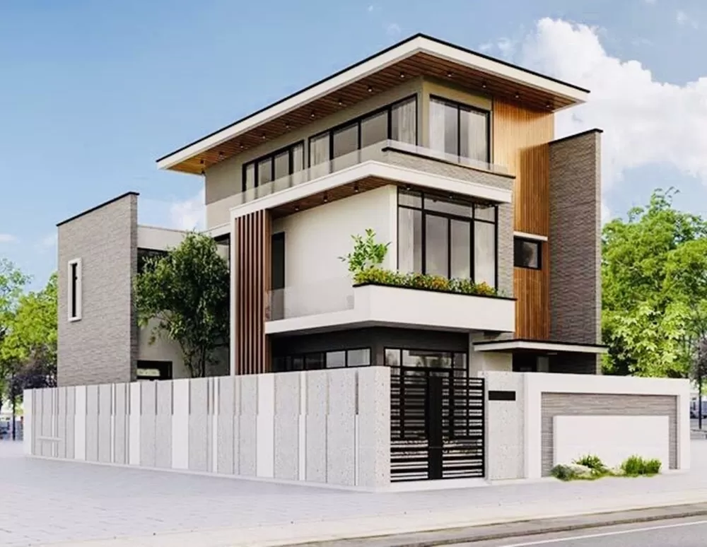 Mẫu thiết kế biệt thự 3 tầng