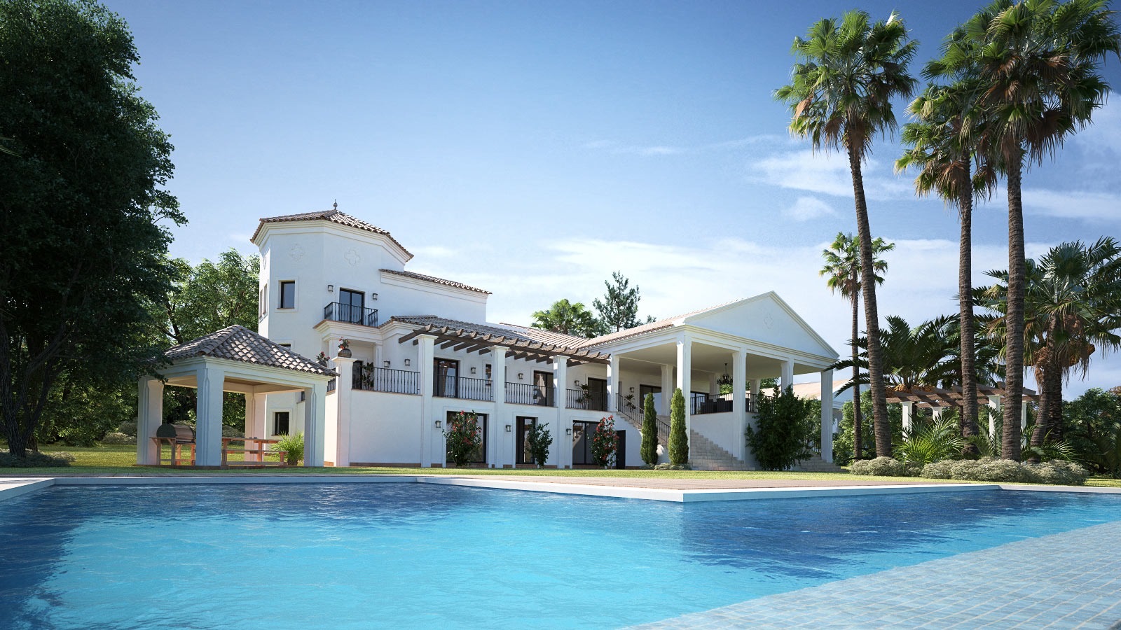 Công trình biệt thự hai tầng 150m2 - một trong những không gian sống thoải mái và xinh đẹp nhất