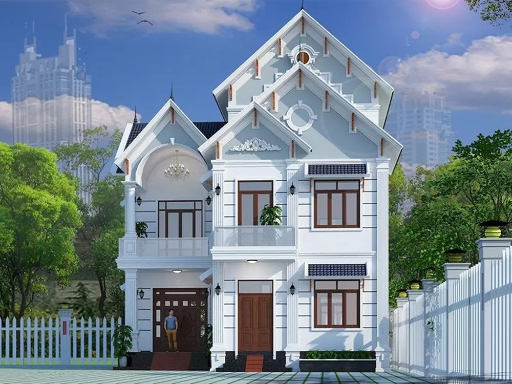 Ngôi nhà đem lại rộng rãi, thanh lịch và sáng trong cho không gian sống