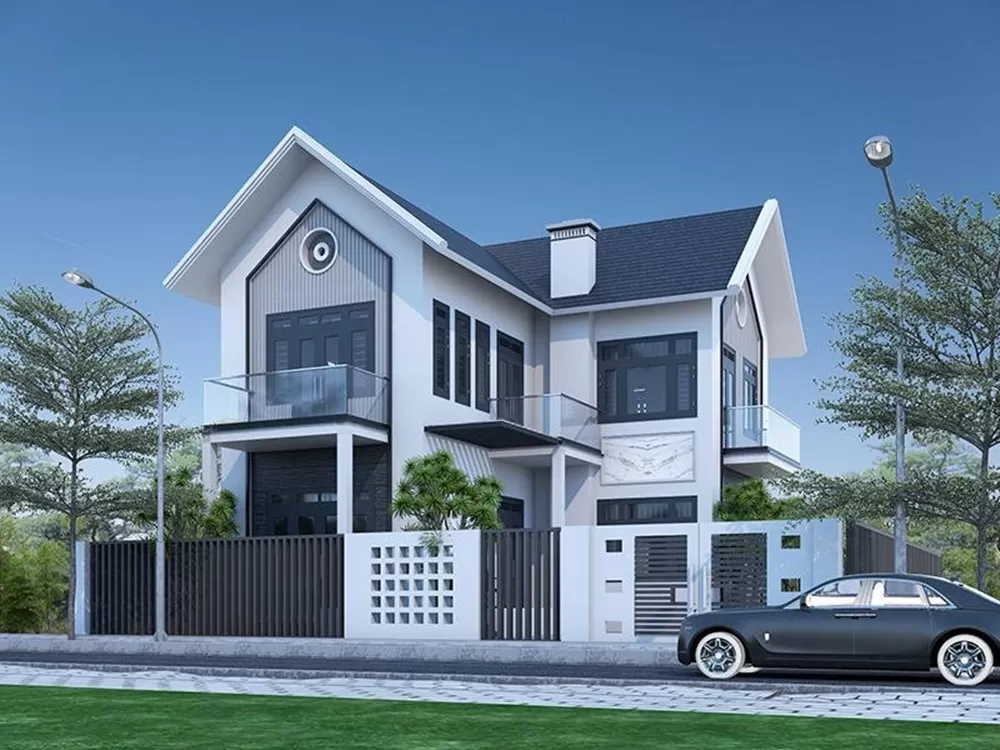 Ngôi nhà thể hiện sự thanh lịch, sang trọng