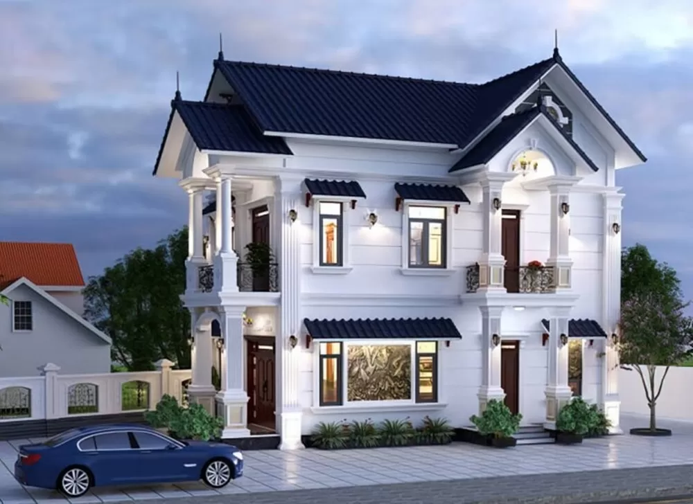 Ngôi nhà tạo nên một không gian sống ấn tượng và độc đáo
