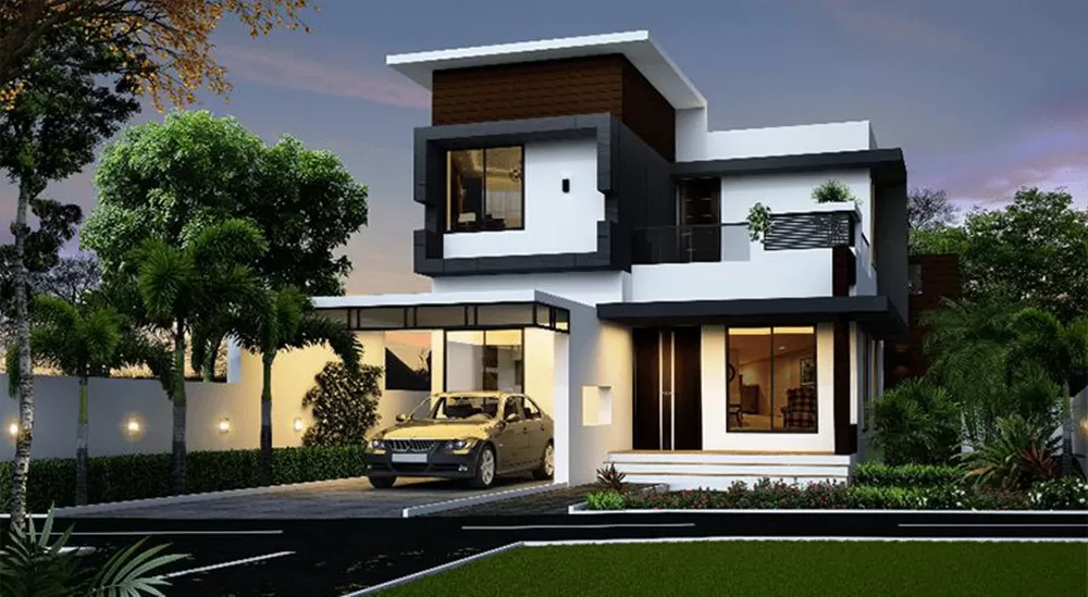 Ngôi nhà theo phong cách hiện đại đầy ấn tượng