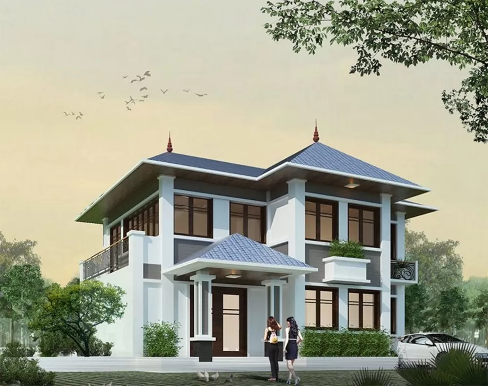 Ngôi nhà mang lại sự thoải mái, tiện nghi cho gia đình