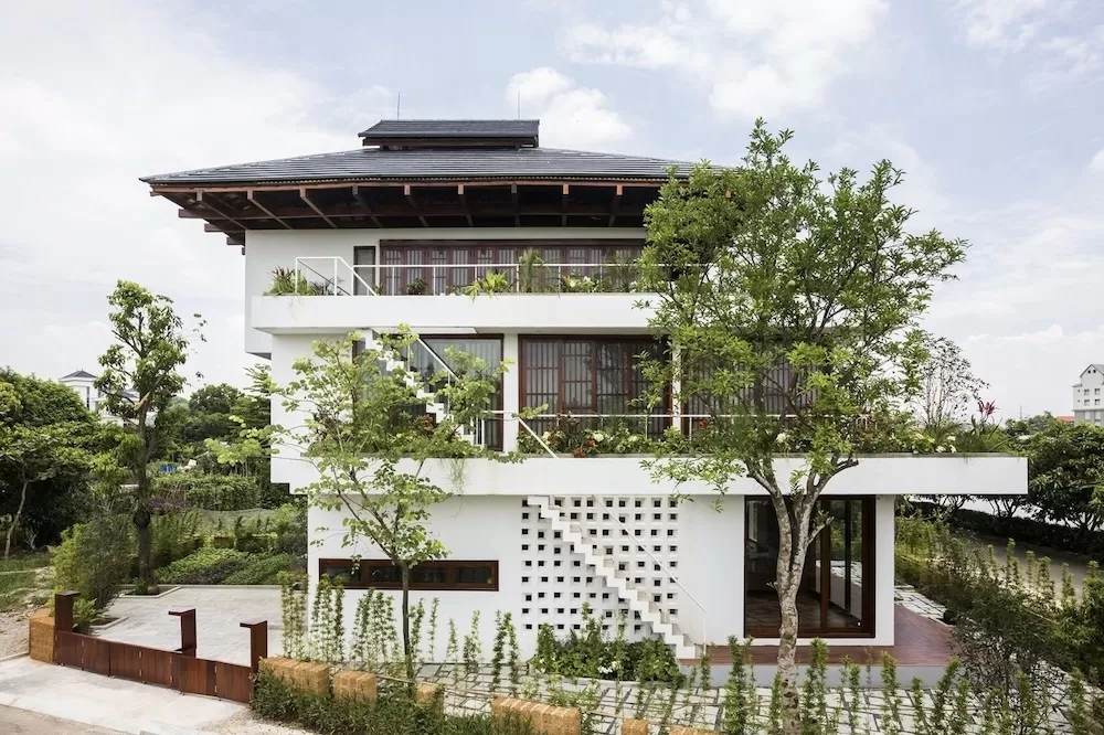 Chi phí di chuyển và mua vật liệu phụ thuộc nhiều vào vị trí thửa đất xây nhà vườn 3 phòng ngủ