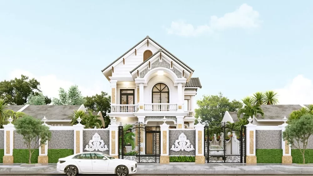 Nhà bán cổ điển mái thái