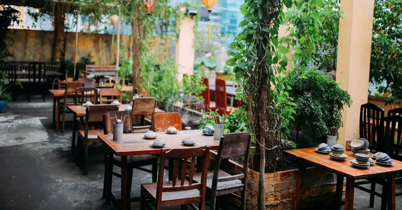 Nhà hàng Việt Nam có nét bình dị gần gũi