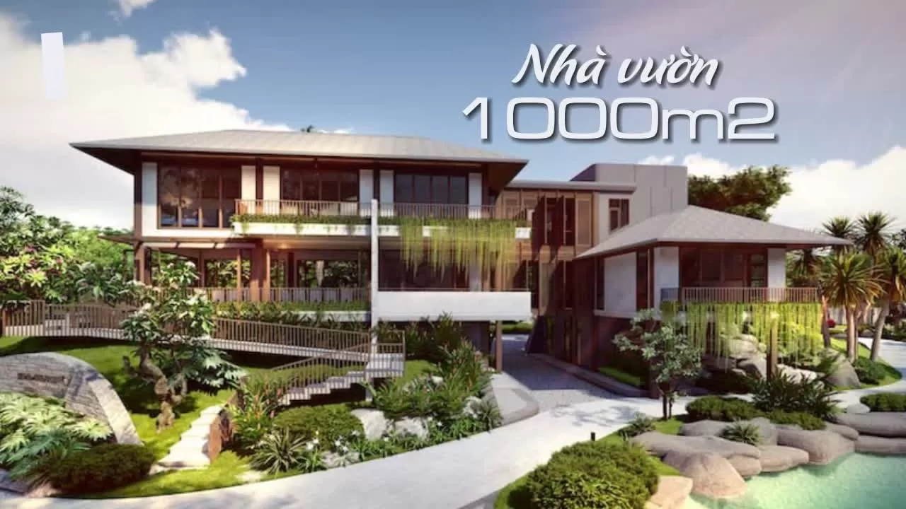 Mẫu biệt thự nhà vườn thiết kế đẹp nhất Việt Nam