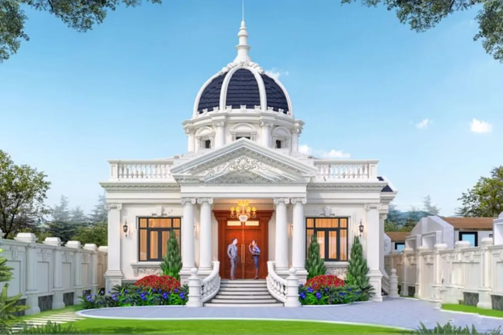 Lâu đài 1 tầng tân cổ điển 700m2