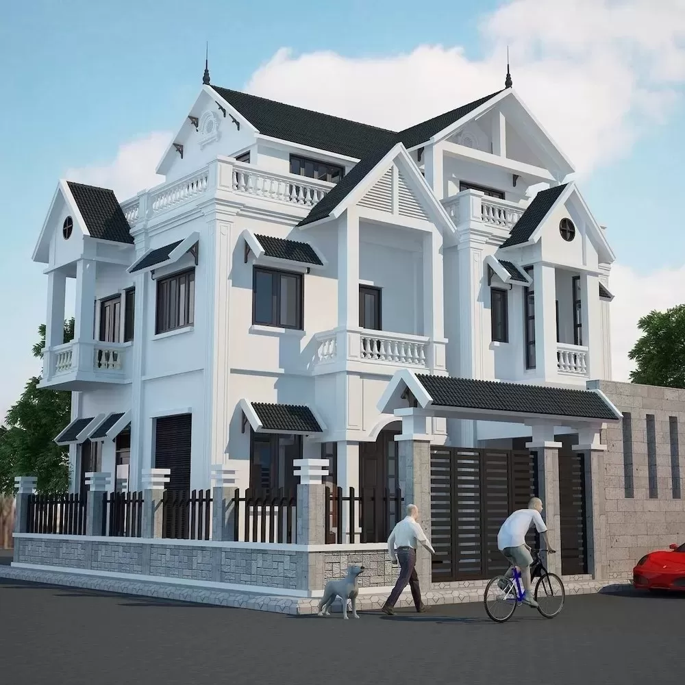 Mẫu biệt thự nhà phố 150m2