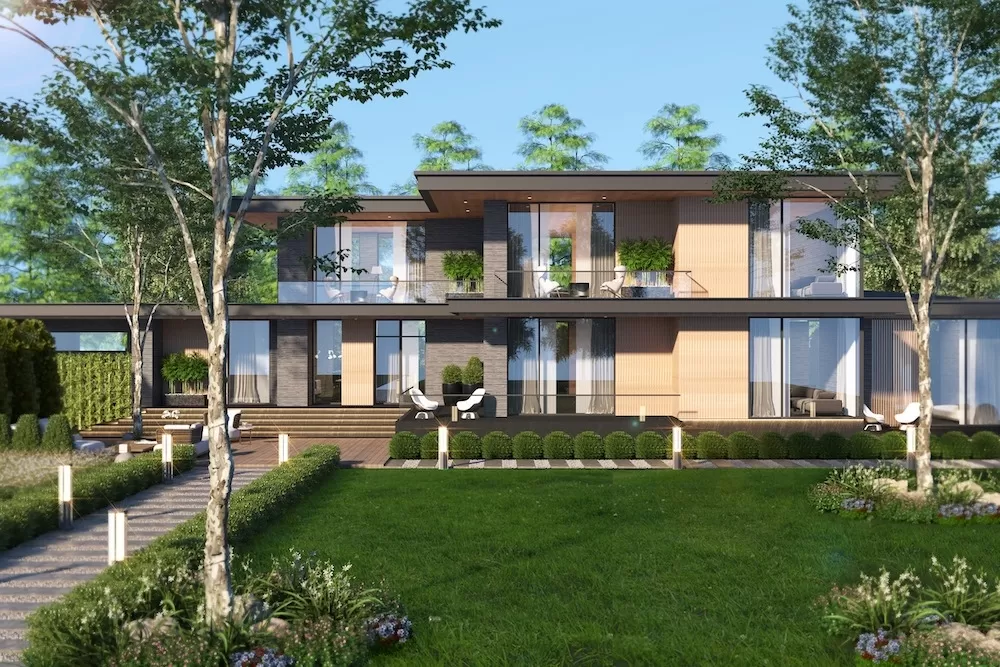 Nhà vườn nên được thiết kế trên lô đất rộng, phù hợp để đảm bảo được diện tích sử dụng tốt nhất