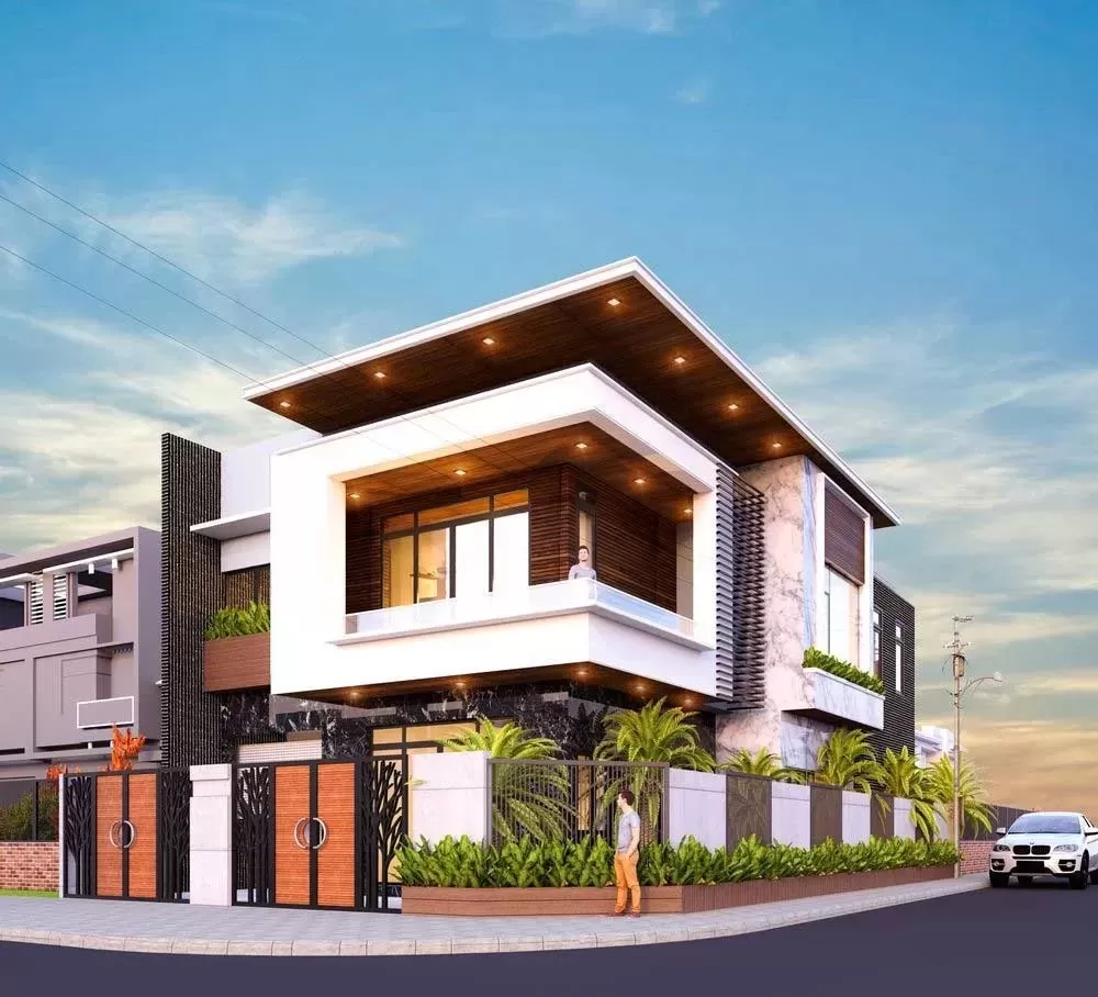 Nhà 2 tầng 4 phòng ngủ đẹp tiện nghi