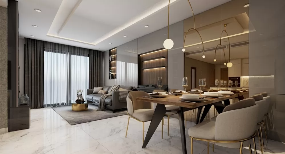 Các gam màu chủ yếu là be, xám, nâu