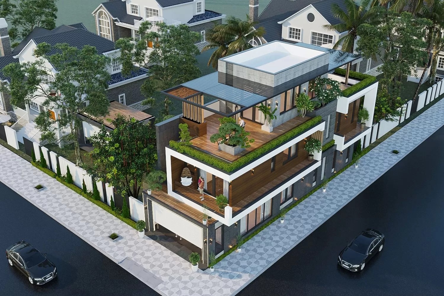 Lợi thế nổi bật của các mẫu biệt thự nhà vườn 