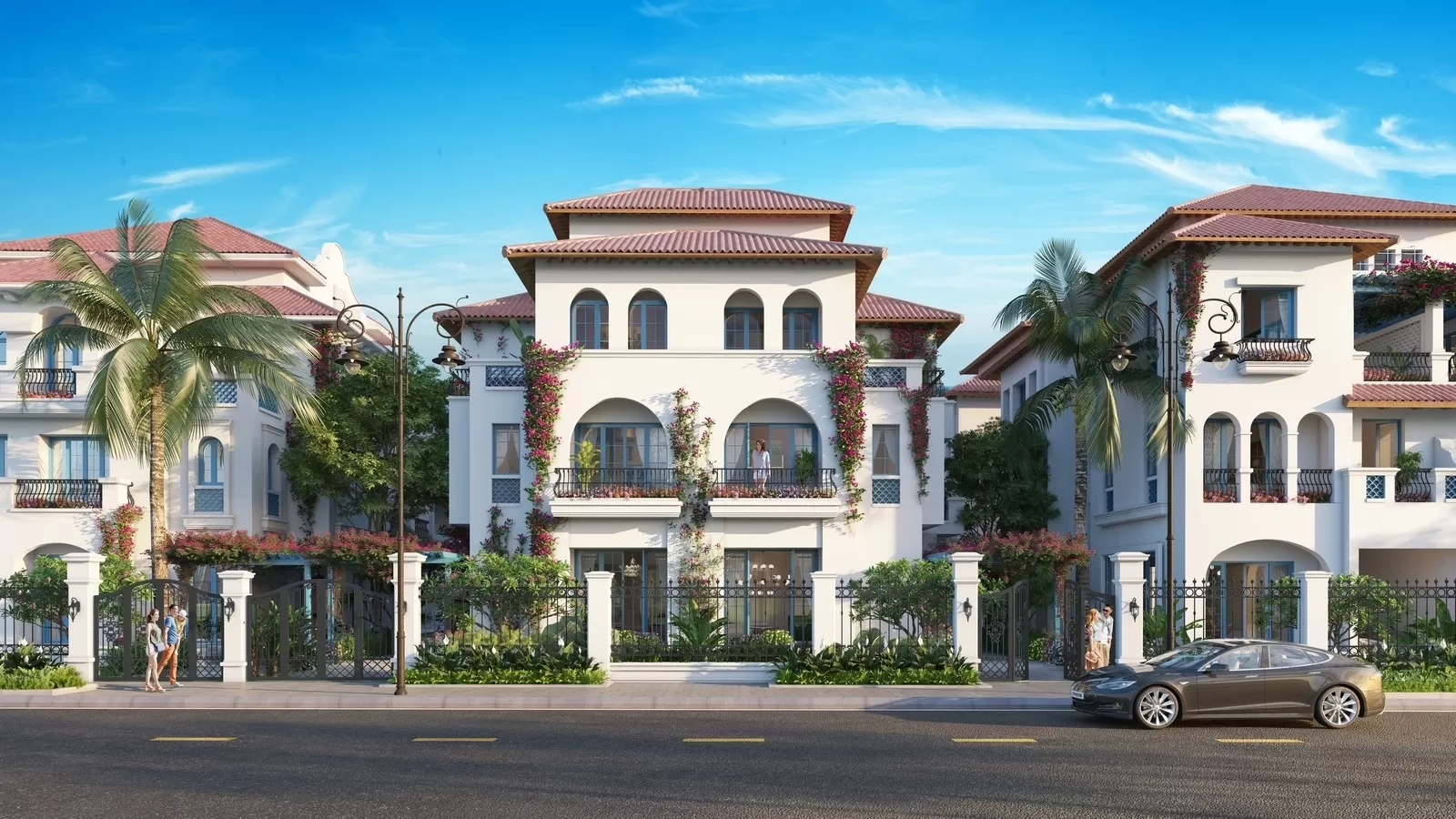 Biệt thự theo kiểu phong cách hiện đại