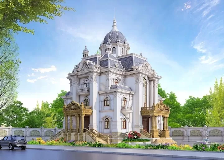 Dinh thự lâu đài được xem là loại hình bất động sản cao cấp