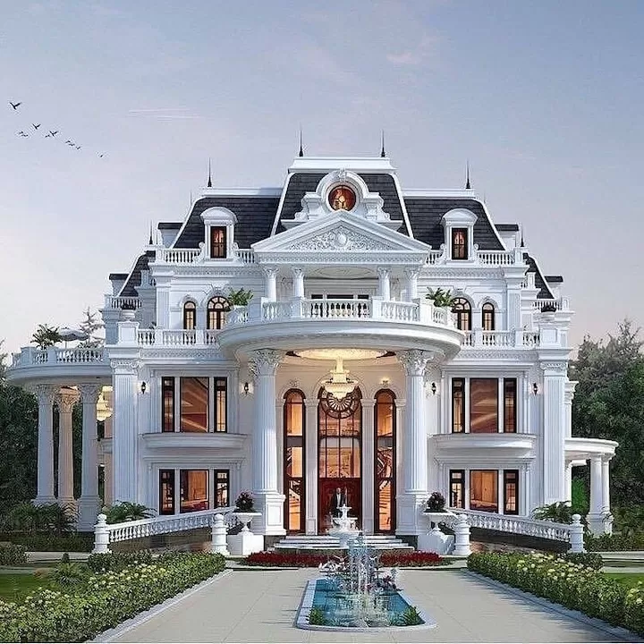 Thiết kế dinh thự có đầy đủ tiện nghi xa hoa