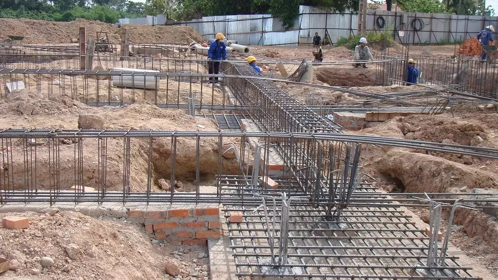 Cần tính toán công năng, diện tích các phòng để xây móng phù hợp