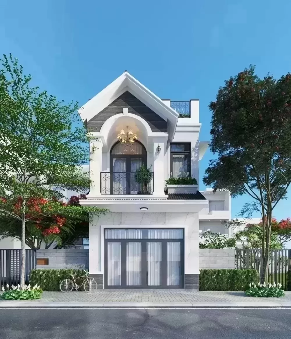 Thiết kế mẫu nhà mái thái 150m2