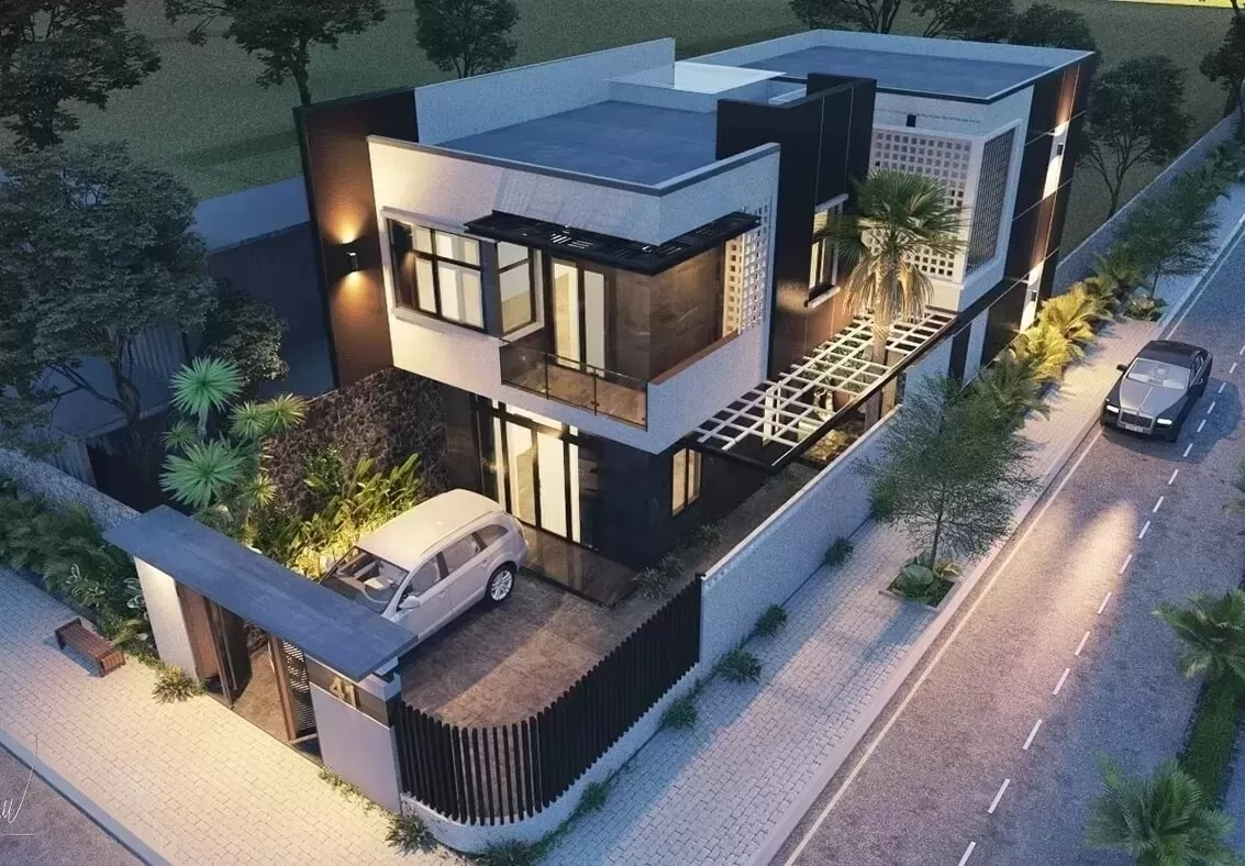 Dễ dàng trang trí ngoại thất cho công trình rộng rãi