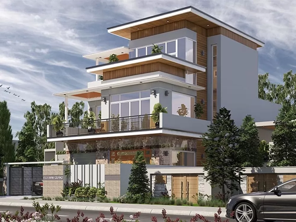 Ngôi nhà có thiết kế không gian mở thoáng đãng