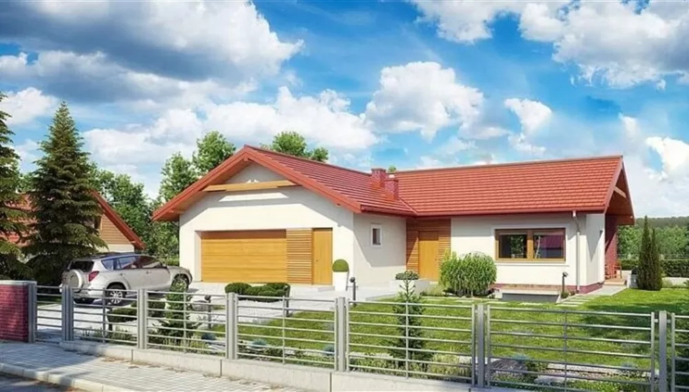 Với đường nét kiến trúc đơn giản, nhưng không kém phần tinh tế