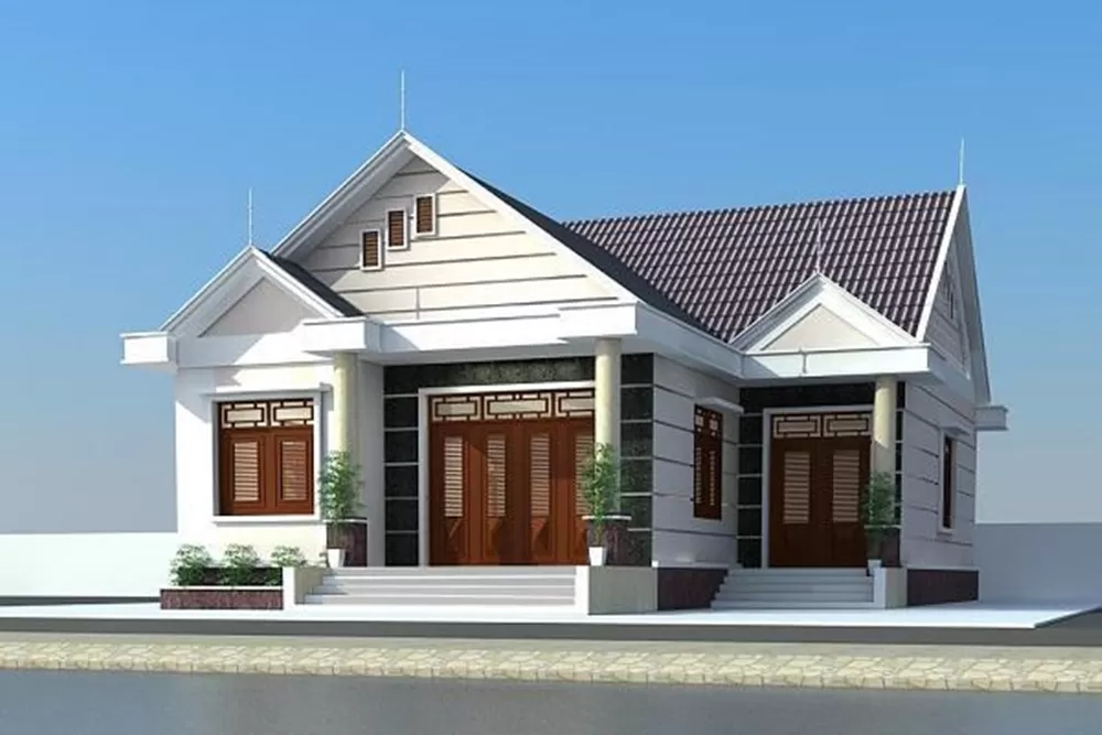 Khoảng sân rộng lớn tạo điều kiện vui chơi thư giãn lý tưởng cho gia đình