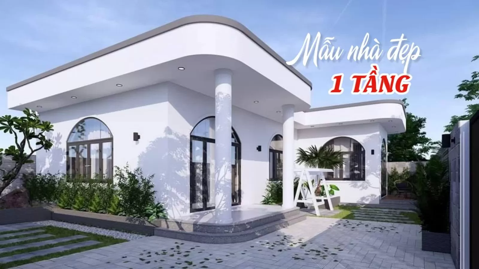 thiết kế nhà 1 tầng