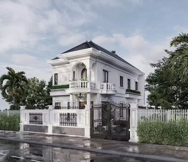 Phân chia khu vực các phòng chức năng chính tận dụng tối ưu diện tích nhà ở nhưng vẫn đảm bảo lưu thông dễ dàng