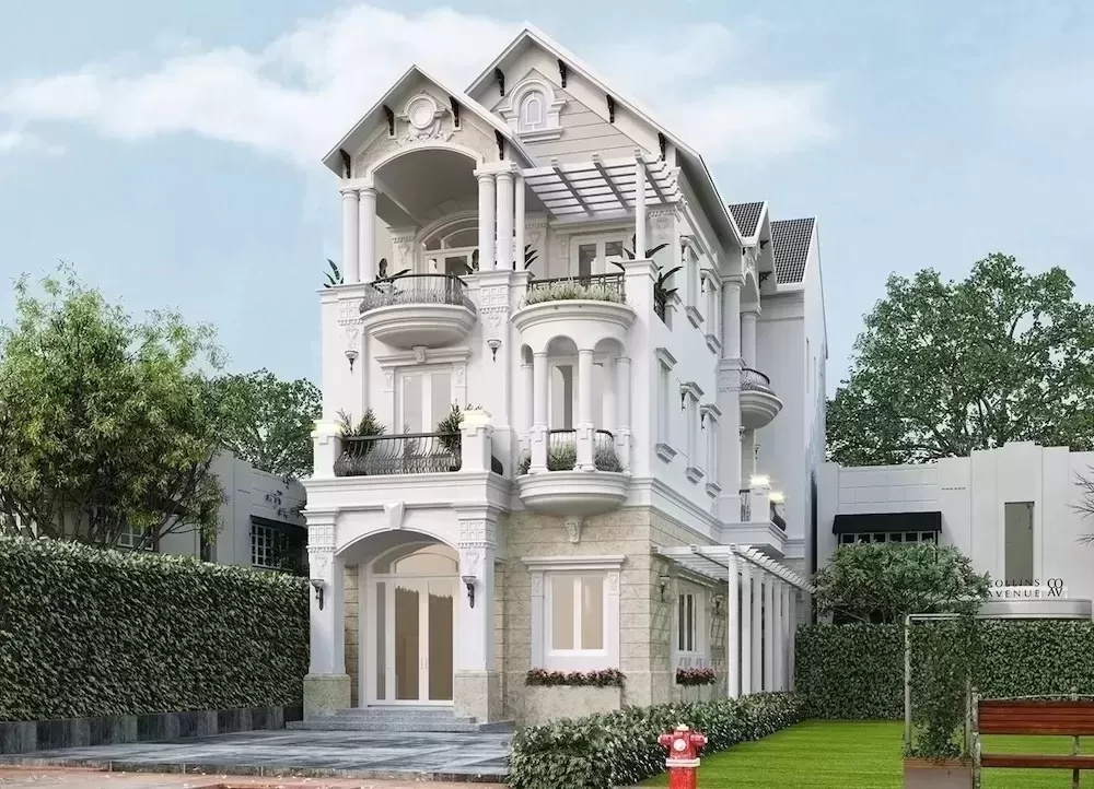 Lợi ích khi xây nhà mái thái 5 phòng ngủ